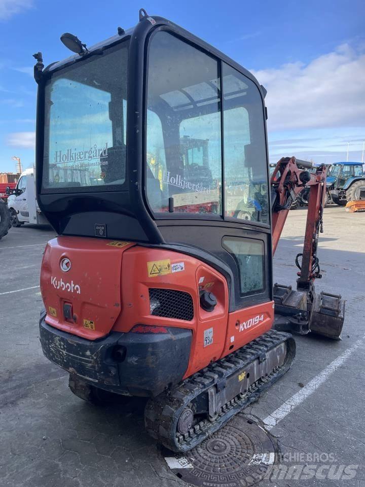 Kubota KX19-4 Mini pelle < 7t