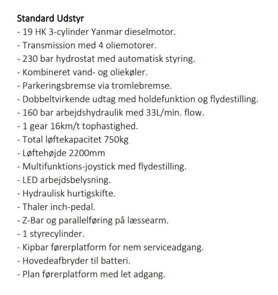 Thaler 1220 Mini chargeuse