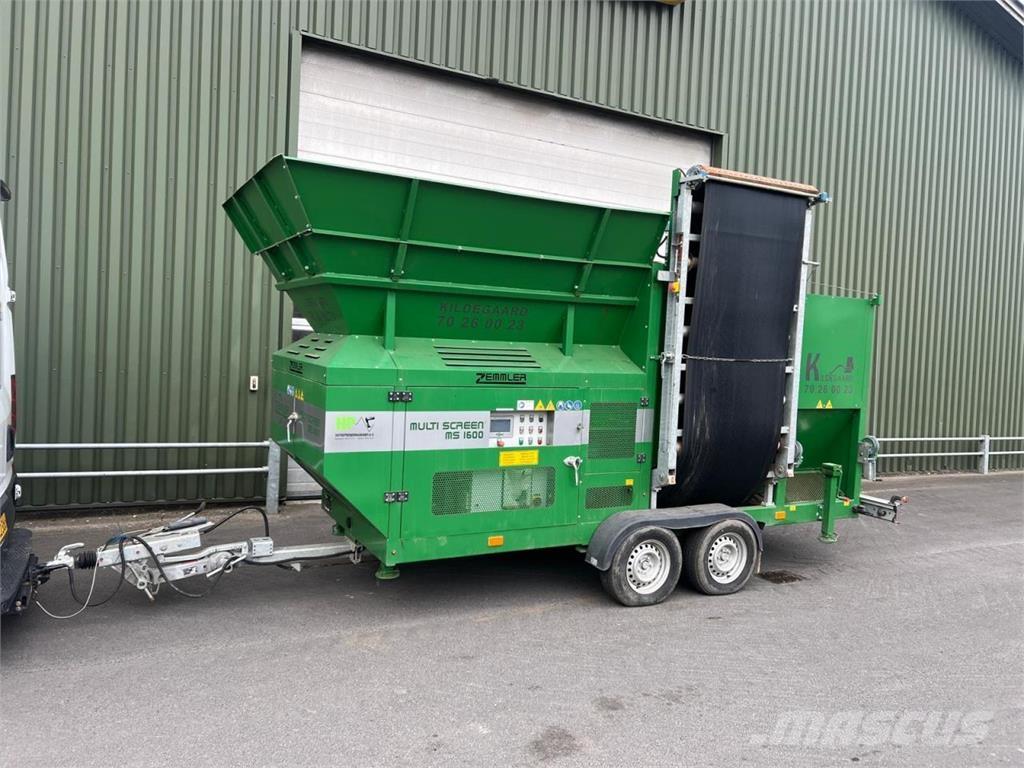 Zemmler MS1600 Station de triage