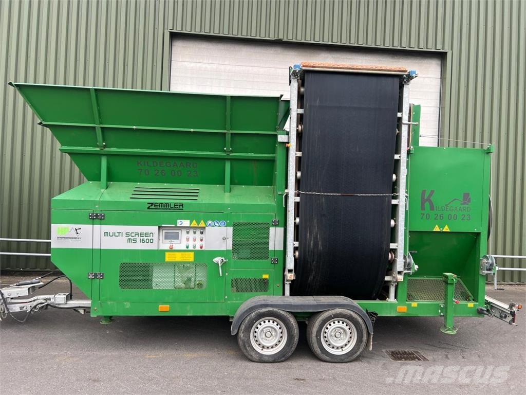 Zemmler MS1600 Station de triage