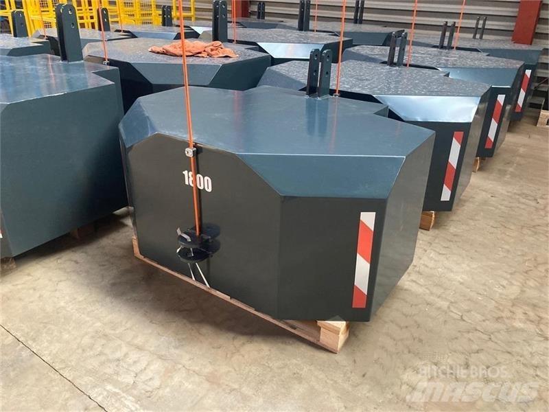  - - -  1800 KG Masse avant