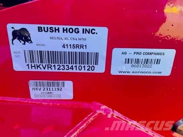 Bush Hog 4115 Dérouleuse, pailleuse