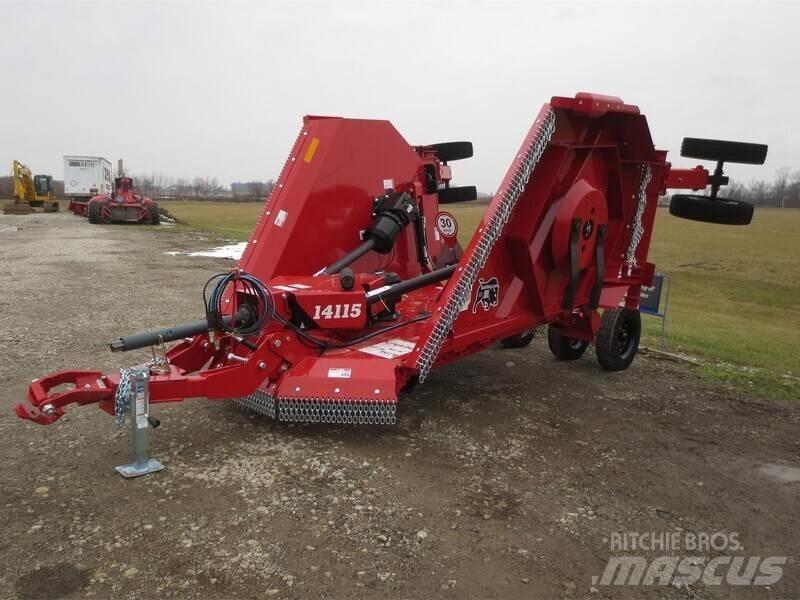 Bush Hog 4115 Dérouleuse, pailleuse