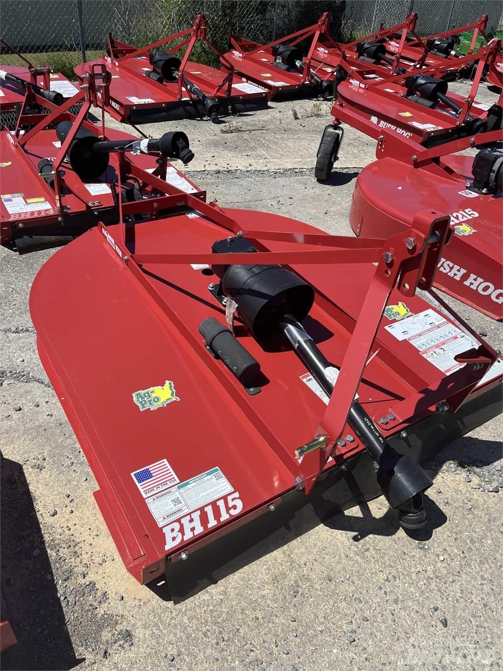 Bush Hog BH115 Dérouleuse, pailleuse