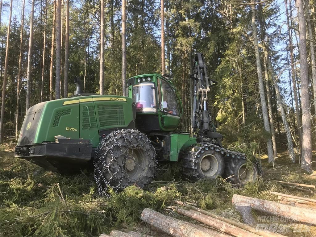 John Deere 1270G Abatteuse