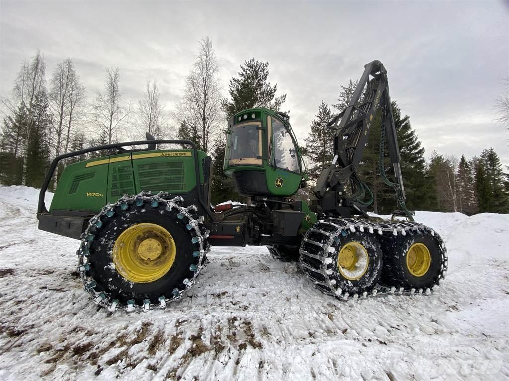 John Deere 1470G Abatteuse