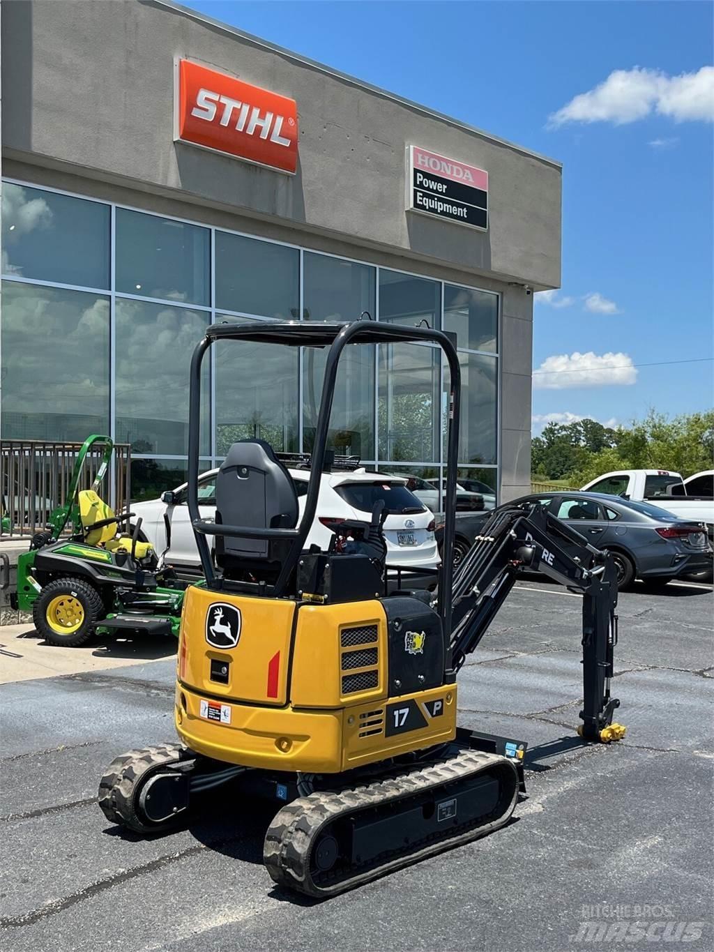 John Deere 17 P Mini pelle < 7t