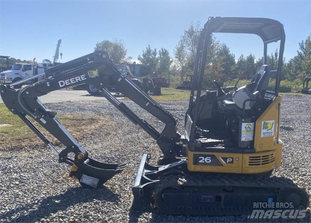 John Deere 26 P Mini pelle < 7t
