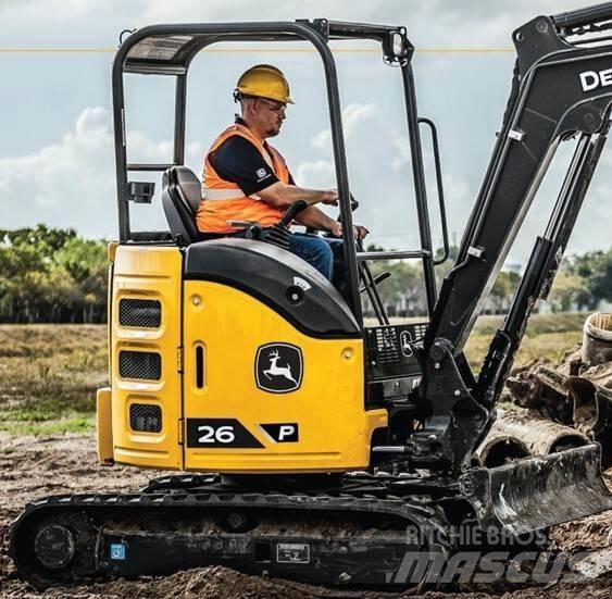 John Deere 26 P Mini pelle < 7t