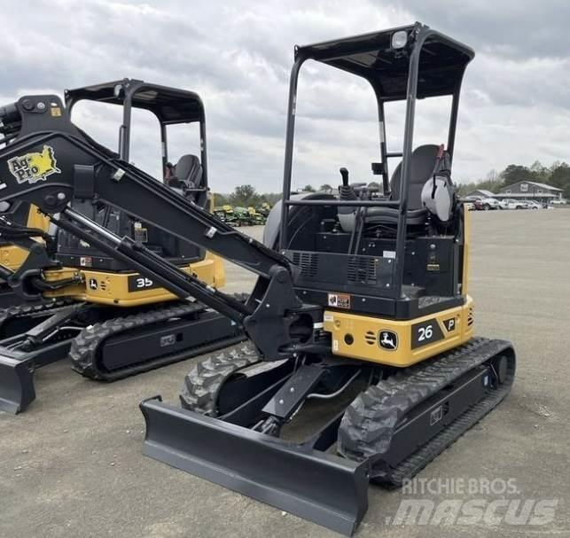 John Deere 26 P Mini pelle < 7t