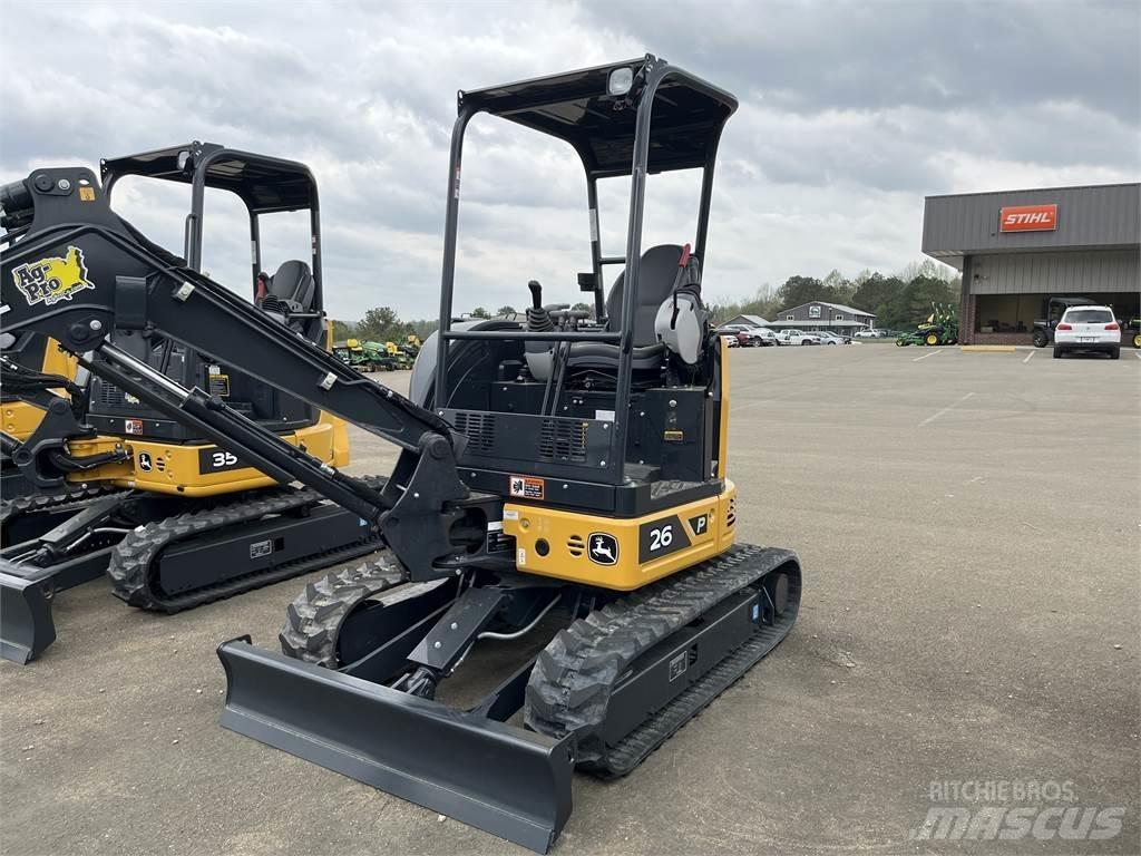 John Deere 26 P Mini pelle < 7t
