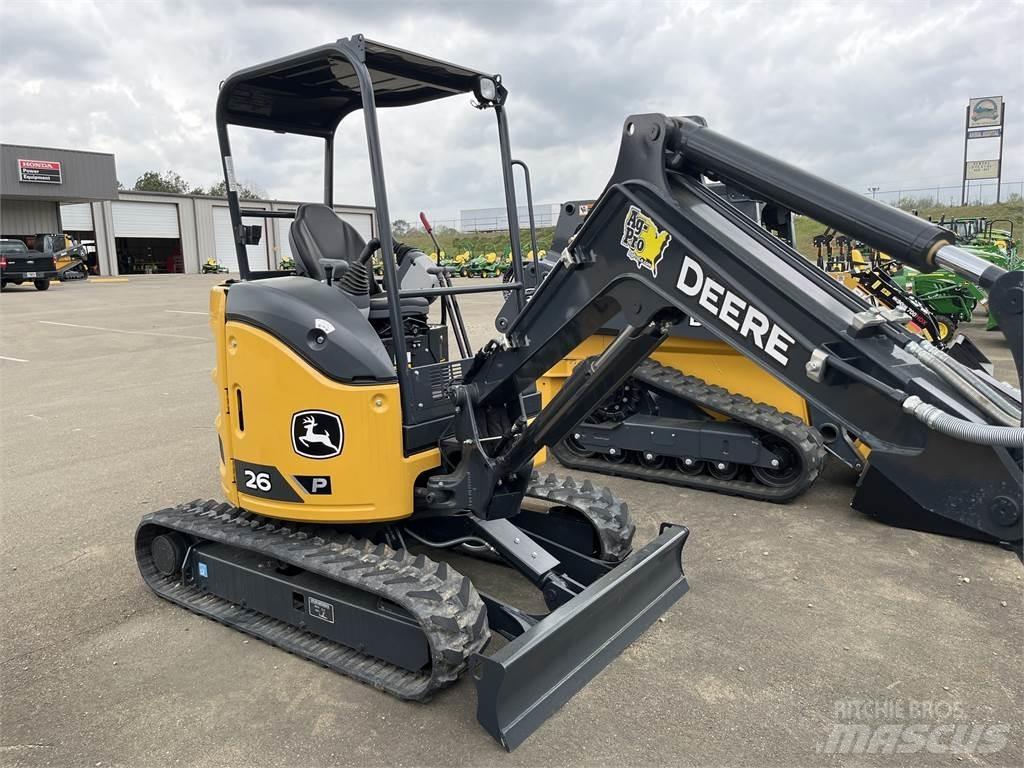 John Deere 26 P Mini pelle < 7t