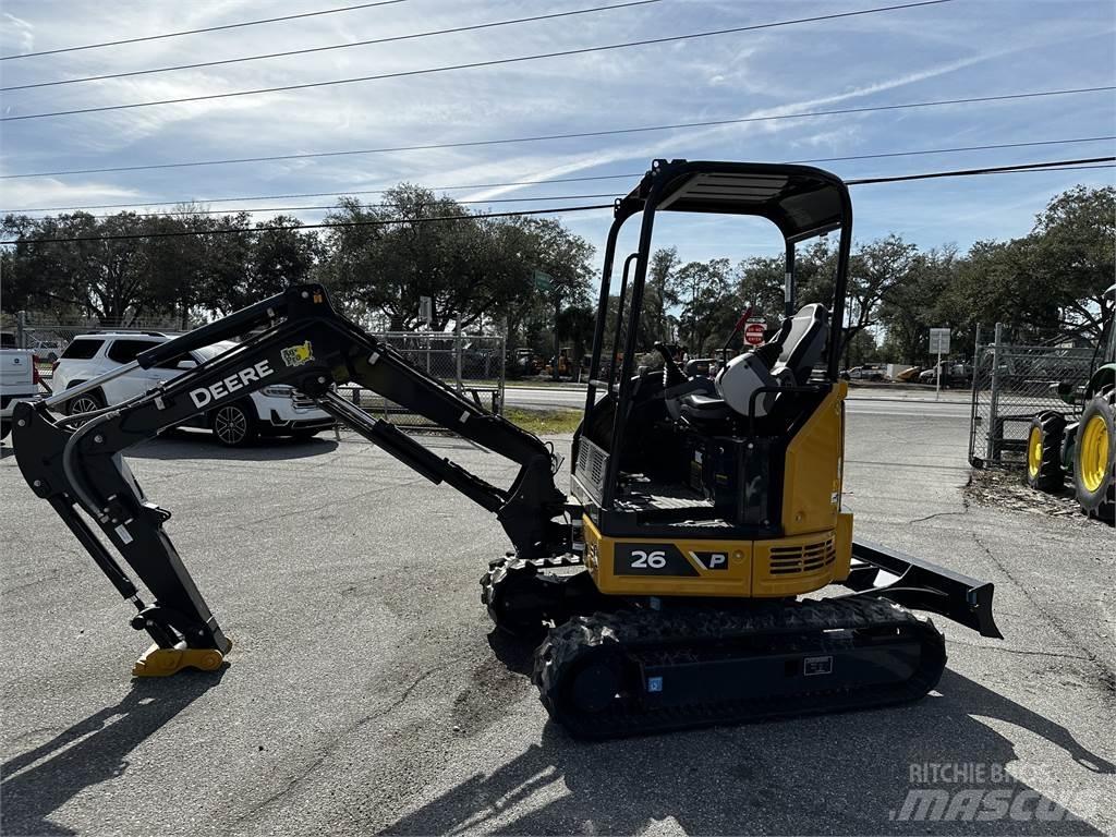 John Deere 26 P Mini pelle < 7t