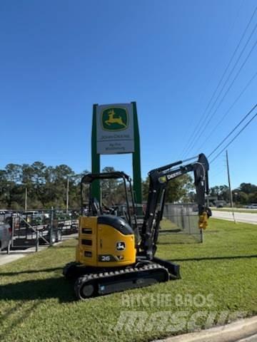 John Deere 26 P Mini pelle < 7t