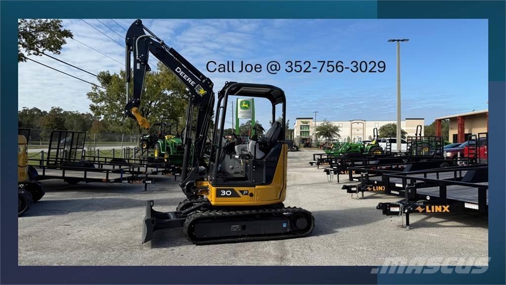 John Deere 30 P Mini pelle < 7t