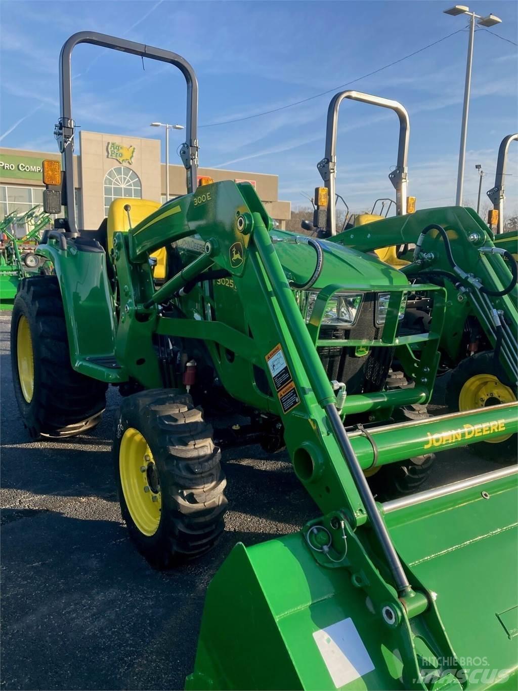 John Deere 3025E Micro tracteur