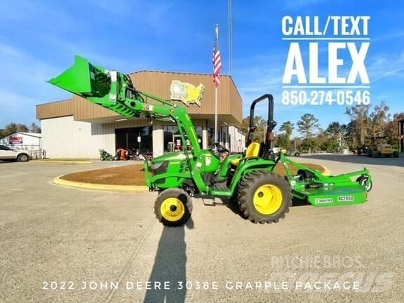 John Deere 3038E Micro tracteur