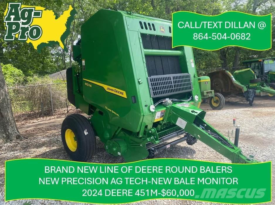 John Deere 451M Presse à balle ronde