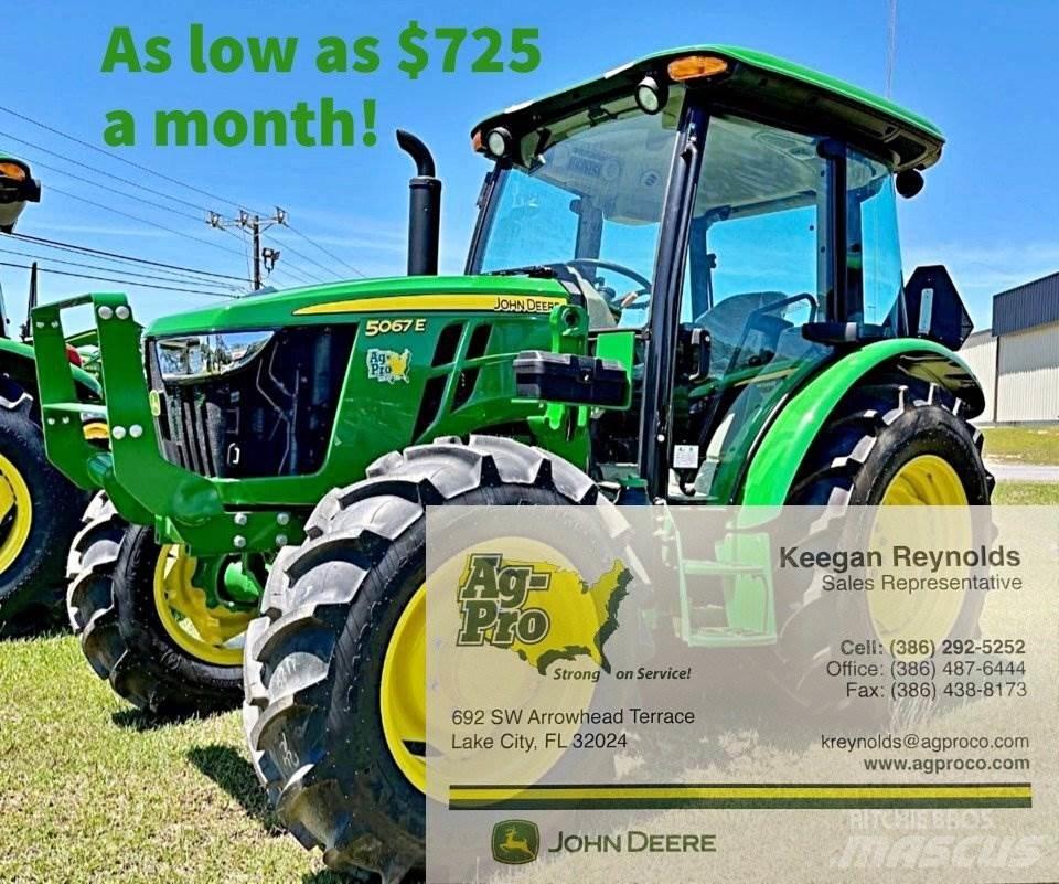 John Deere 5067E Tracteur