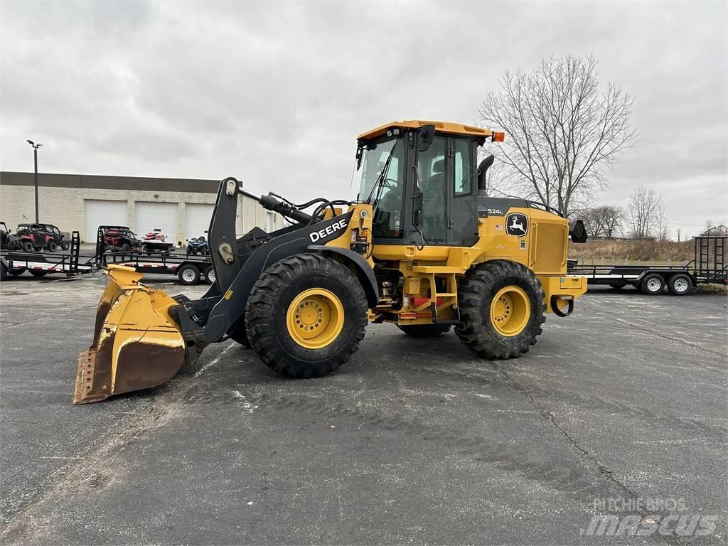John Deere 524L Chargeuse sur pneus