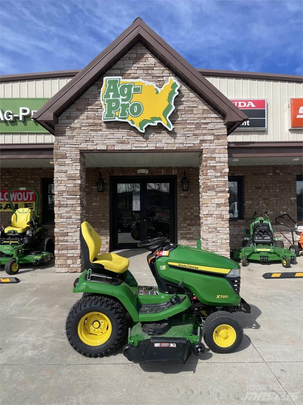 John Deere X590 Micro tracteur