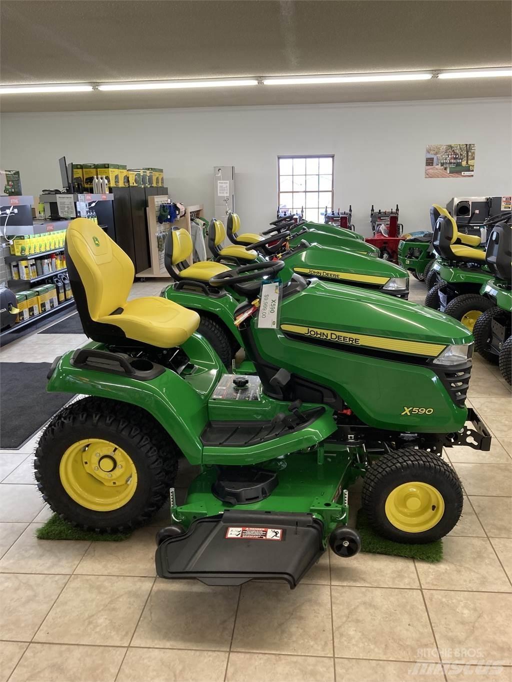 John Deere X590 Micro tracteur
