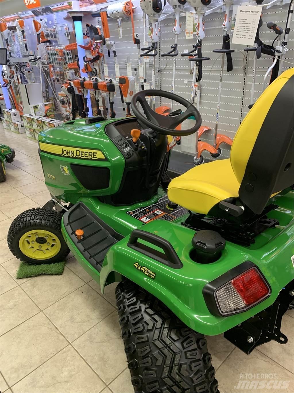 John Deere X739 Micro tracteur