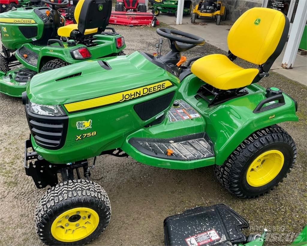 John Deere X758 Micro tracteur