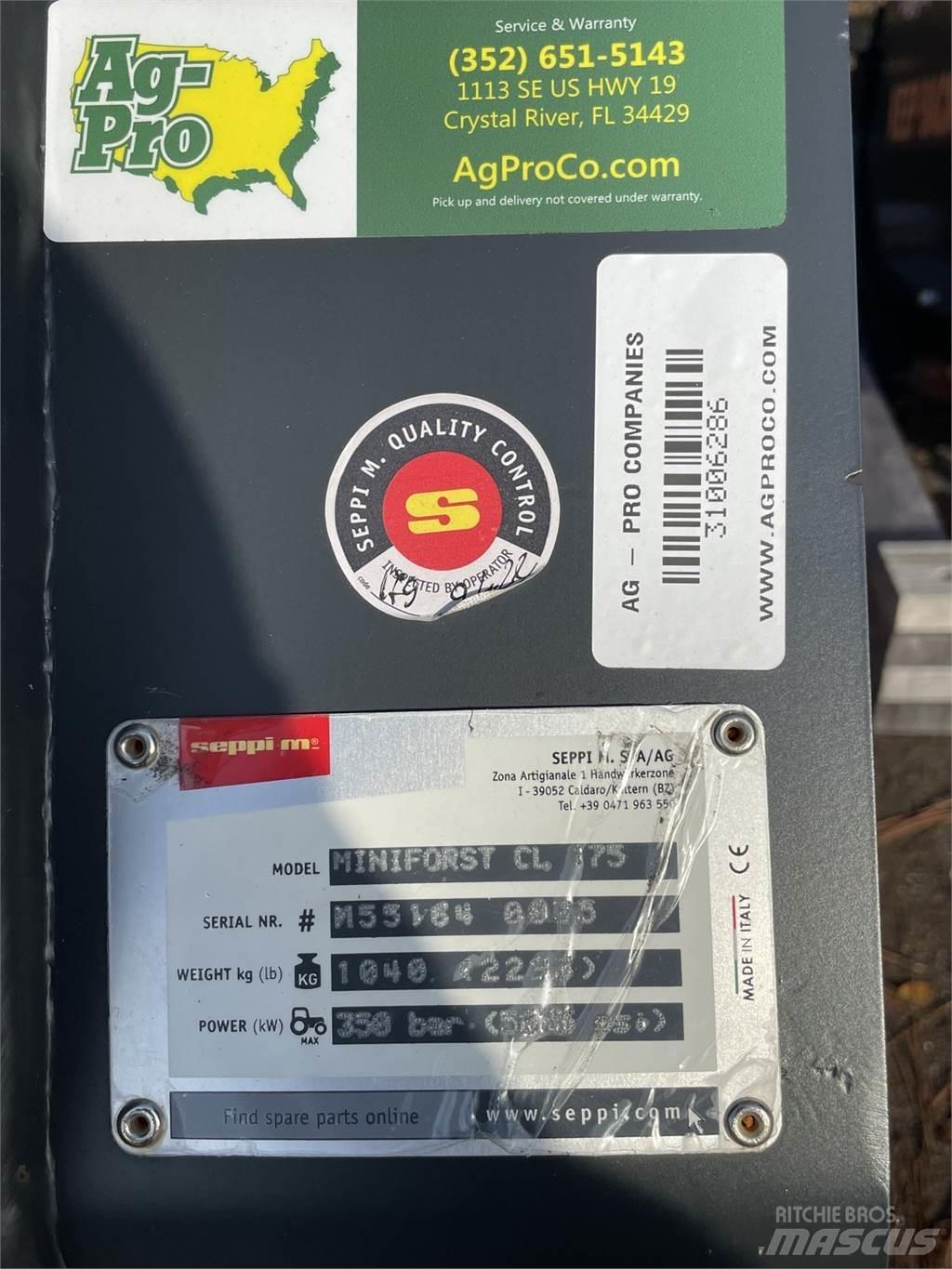 Seppi CL 175 Abatteuse groupeuse