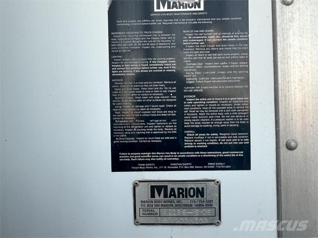 Peterbilt 337 Camion Fourgon