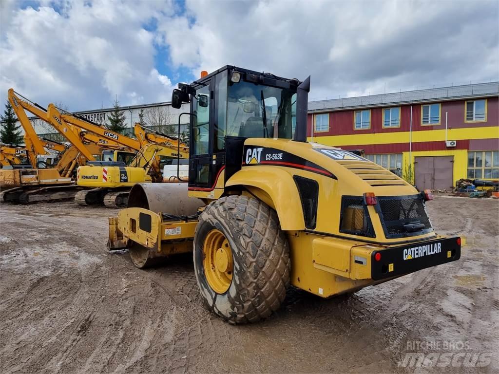 CAT CS 563E Rouleaux monocylindre