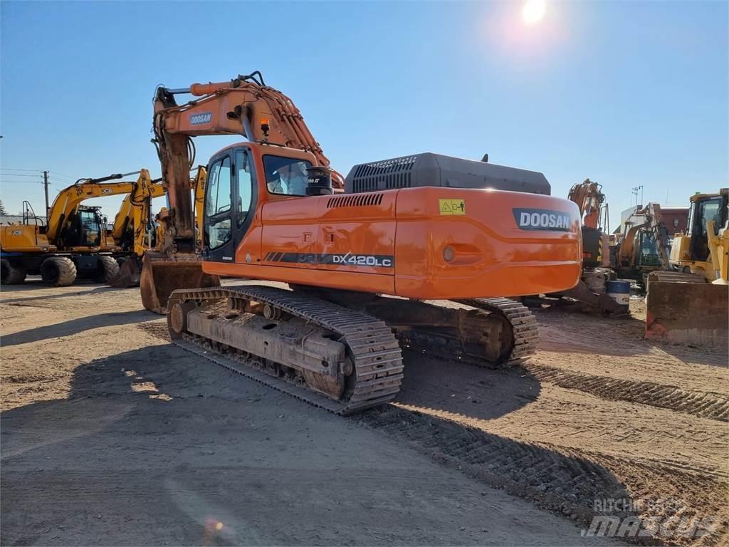 Doosan DX420LC Pelle sur chenilles