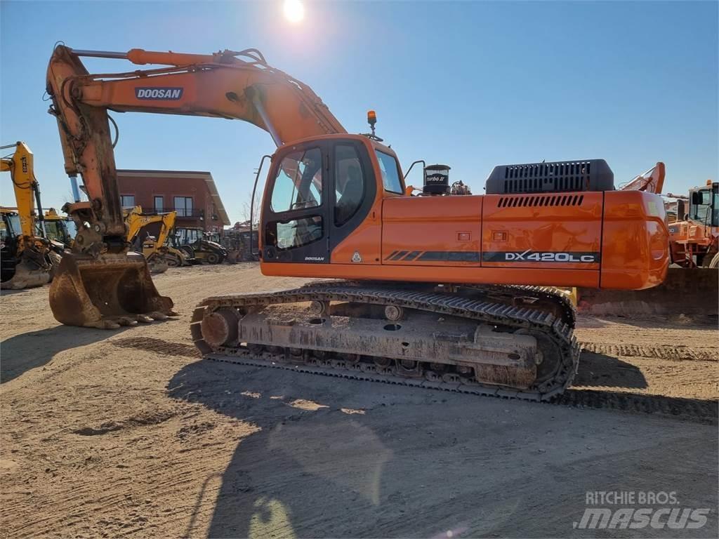 Doosan DX420LC Pelle sur chenilles