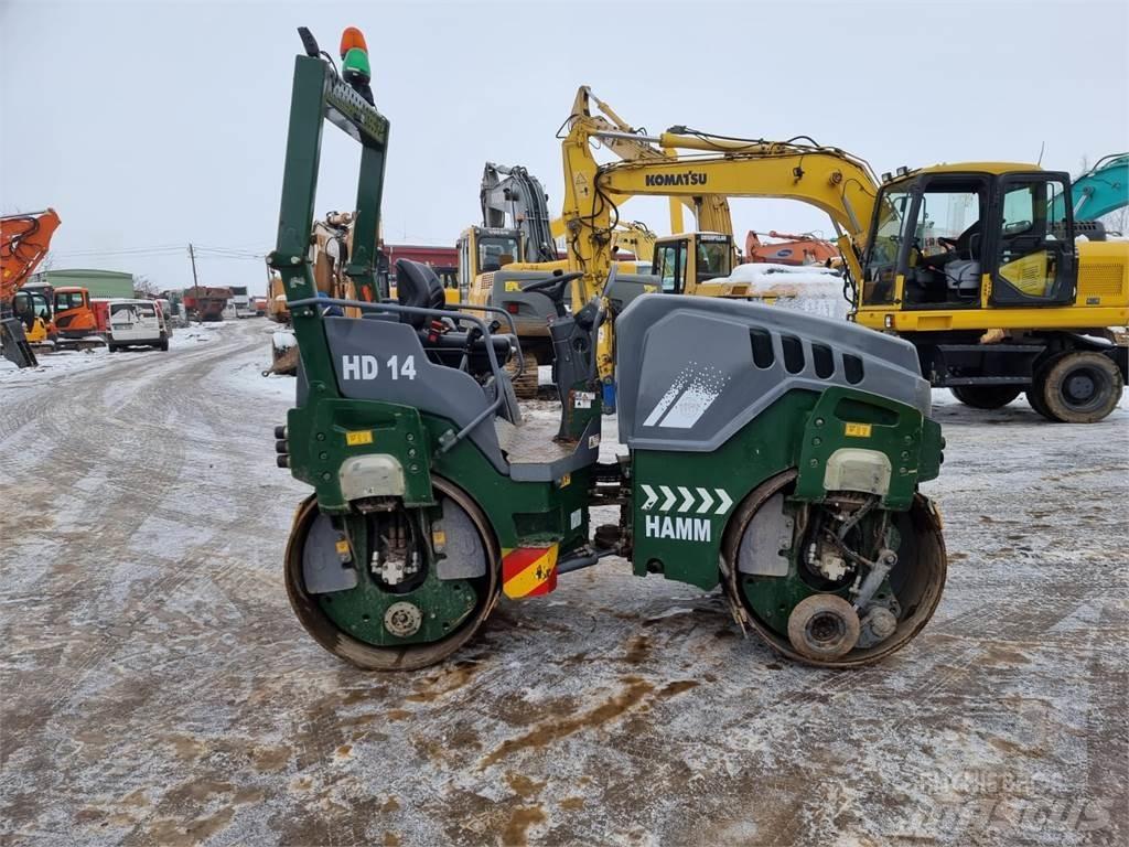 Hamm HD14W Rouleaux tandem