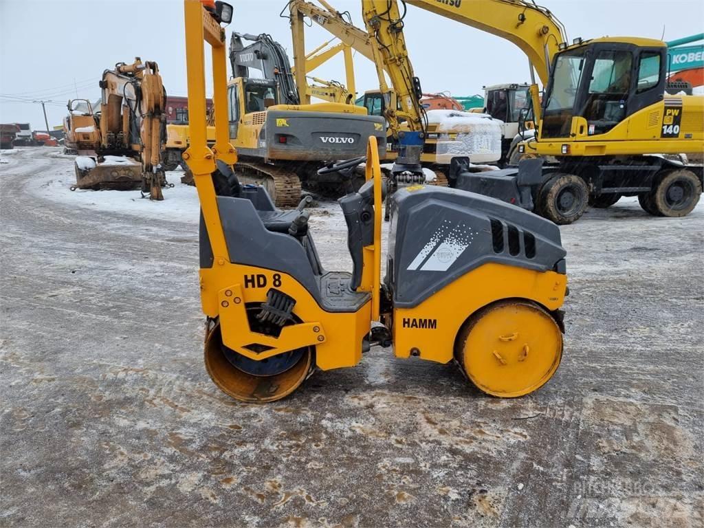 Hamm HD8CW Rouleaux tandem