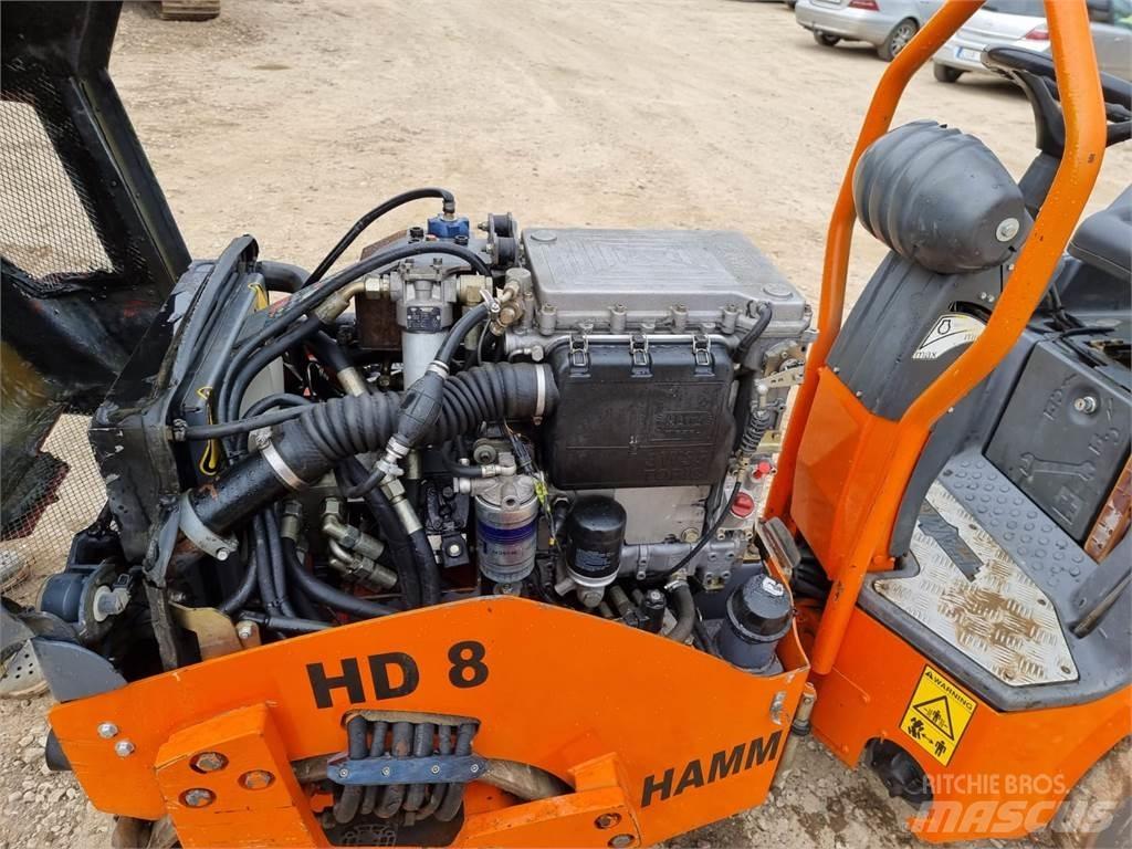 Hamm HD8VV Rouleaux tandem