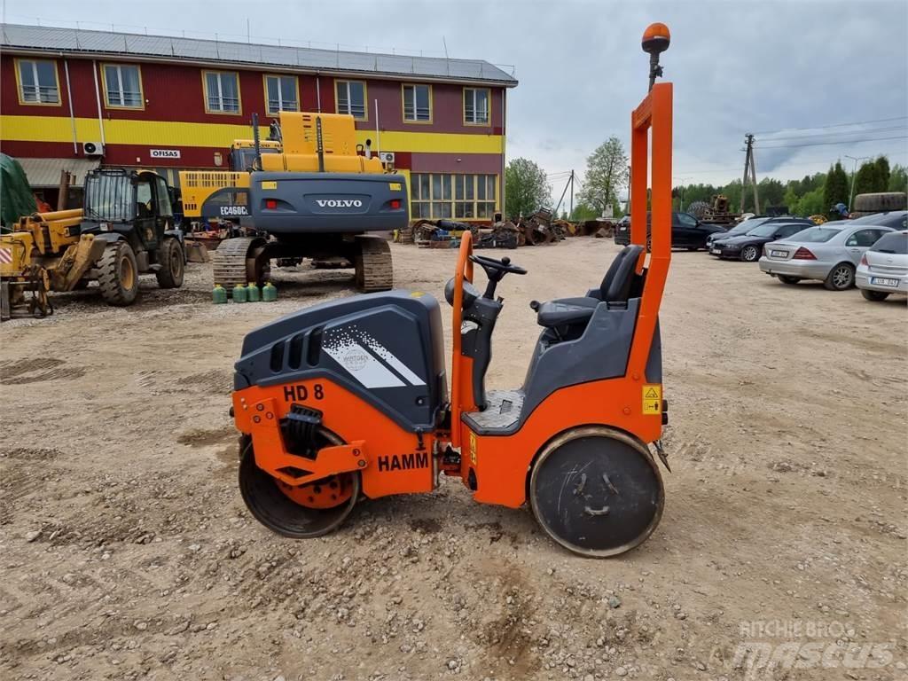 Hamm HD8VV Rouleaux tandem
