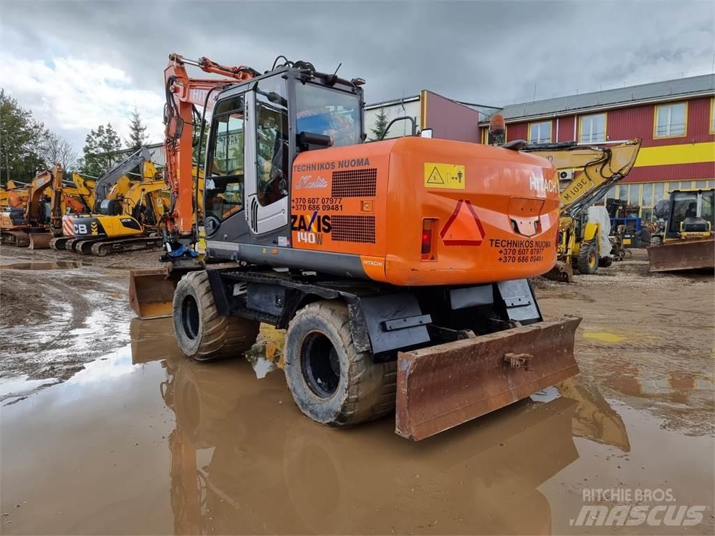 Hitachi ZX140W-3 Pelle sur pneus