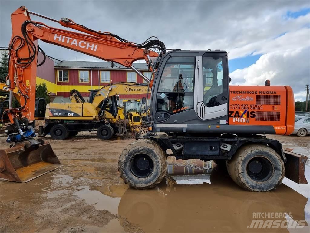 Hitachi ZX140W-3 Pelle sur pneus