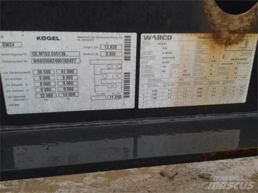 Kita SW24 Semi remorque porte container