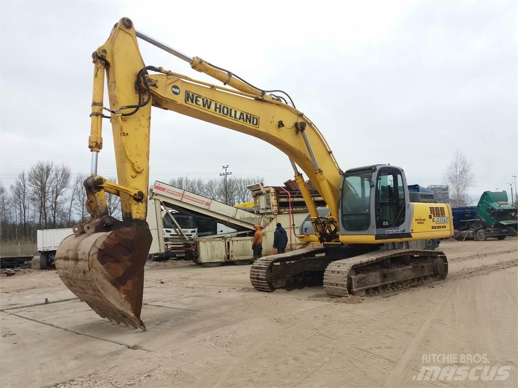 New Holland E385 Pelle sur chenilles