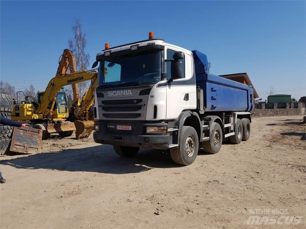 Scania G480 8x4 Camion multibenne
