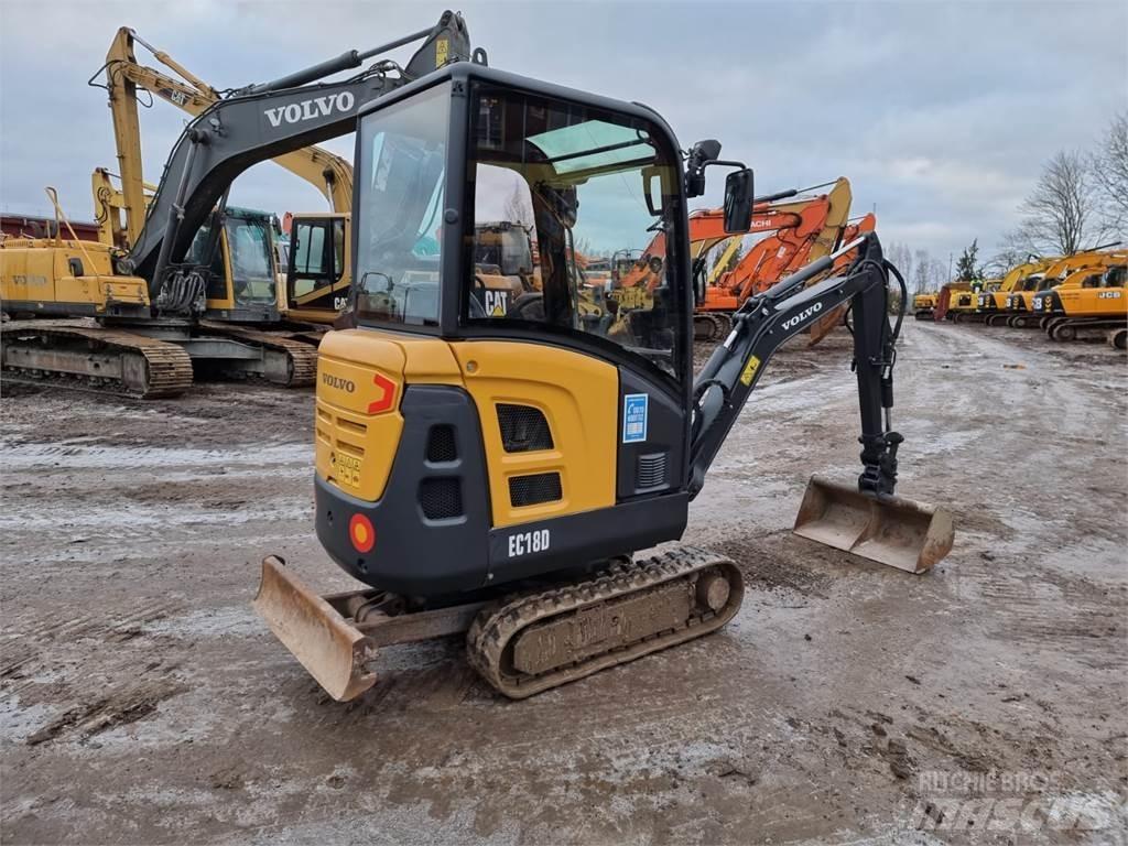 Volvo EC18D Mini pelle < 7t