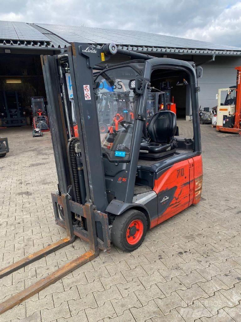 Linde E 16-02 Chariots élévateurs électriques