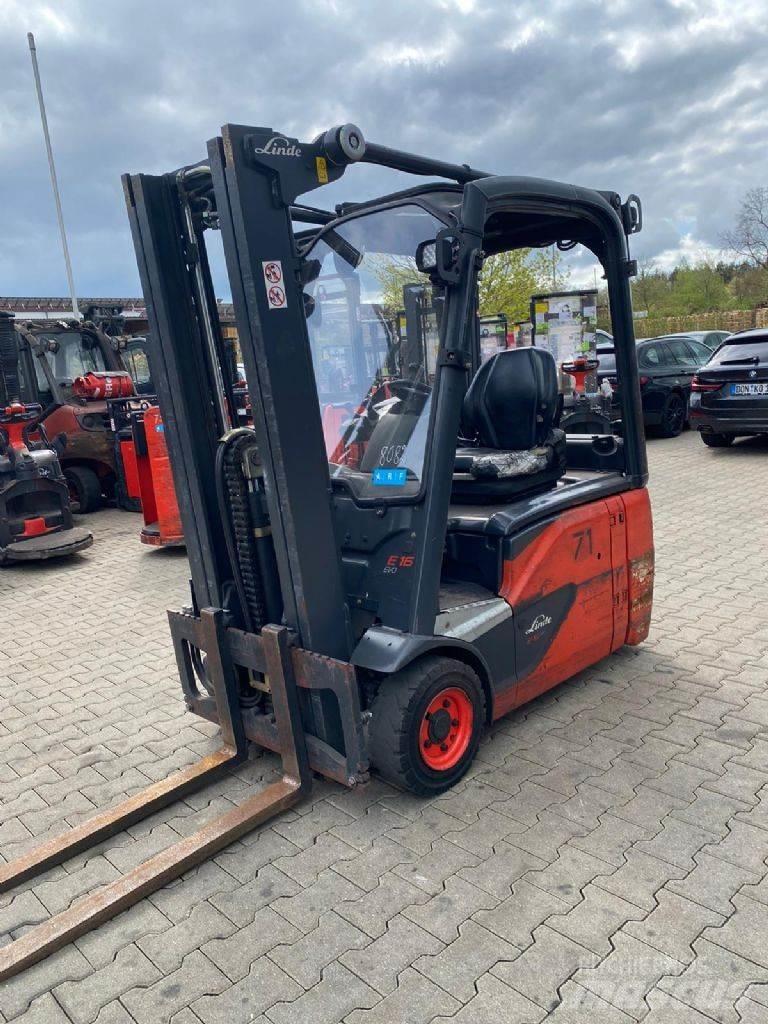 Linde E 16-02 Chariots élévateurs électriques