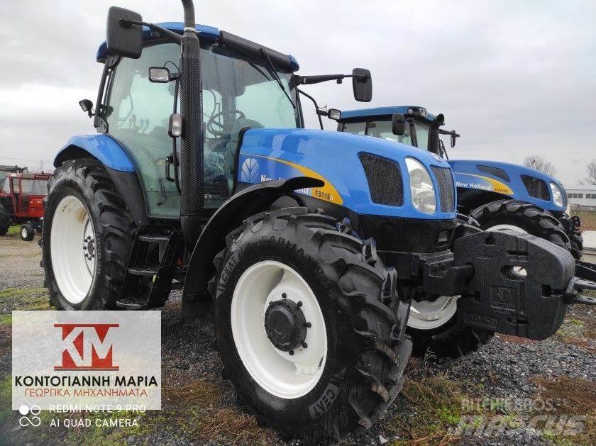 New Holland TS115A Tracteur