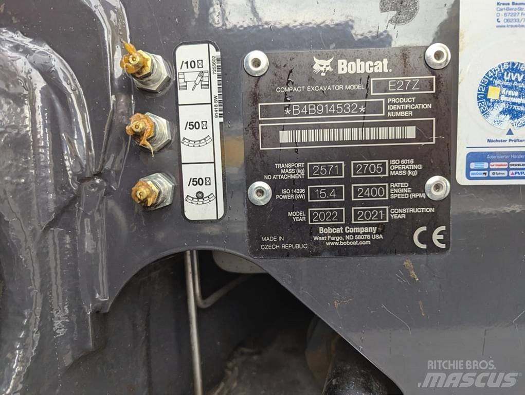 Bobcat E 27z Mini pelle < 7t