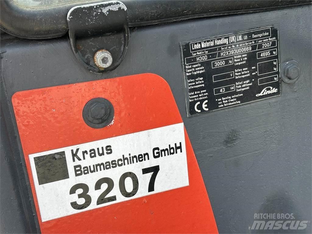 Linde H30D Autres Chariots élévateurs