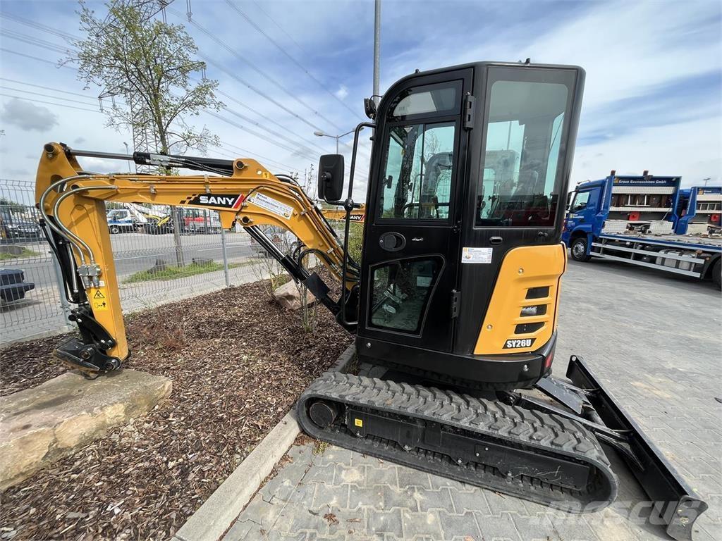 Sany SY 26 U Mini pelle < 7t