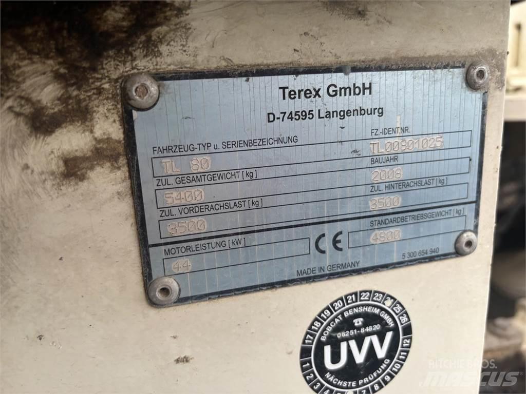 Terex TL 80 Chargeuse sur pneus